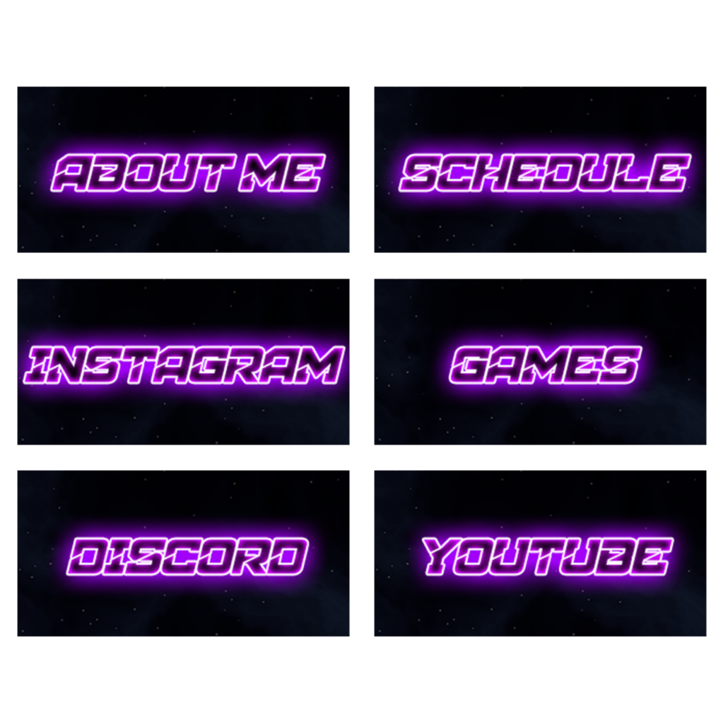 Twitch Panels Twitch Panels