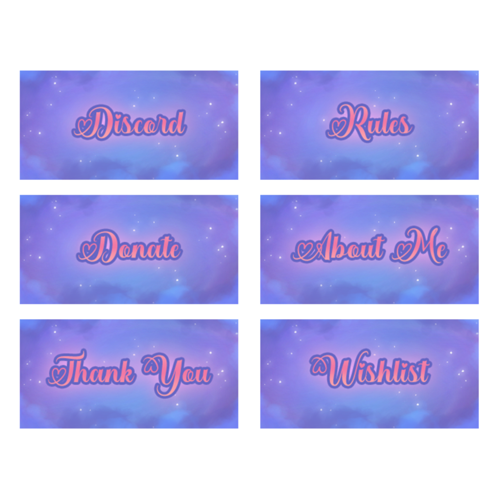 Twitch Panels Twitch Panels